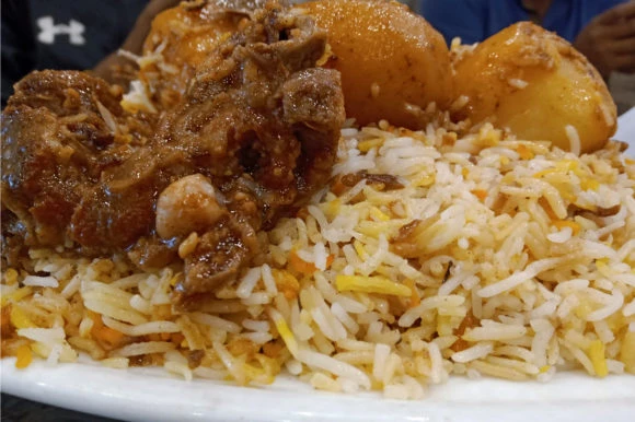 Beef Kacchi Biryani